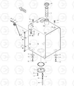 1190 FUEL TANK DX190W, Doosan