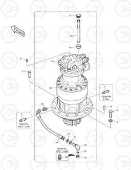 1220 SWING DEVICE DX190W, Doosan