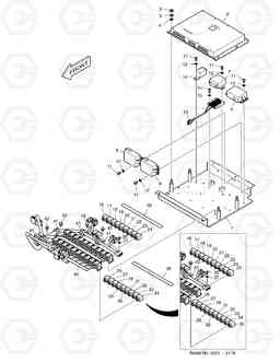 1820 ELECTRIC BOX ASS'Y DX190W, Doosan