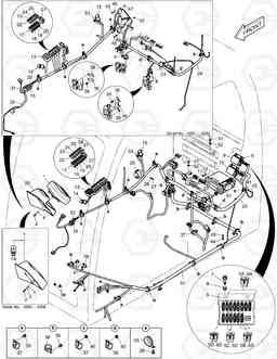 1830 ELECTRIC PARTS - CABIN DX190W, Doosan