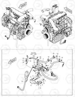 1870 ELECTRIC PARTS - ENGINE DX190W, Doosan