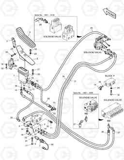 6440 PILOT PIPING(2) - TWO WAY DX190W, Doosan