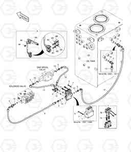 6530 PILOT PIPING - ROTATING(1) DX190W, Doosan