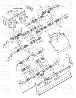 6870 BLADE - REAR DX190W, Doosan