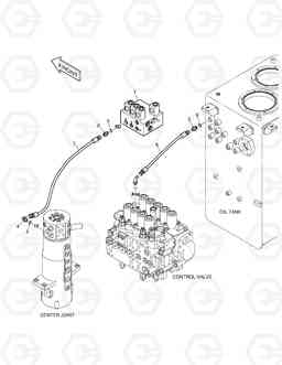 6910 PILOT PIPING - NOT INDEPENDENT DX190W, Doosan