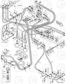 1200 BRAKE PIPING DL200, Doosan