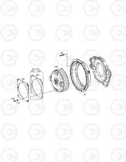 3100 ENGINE CONNECT - TRANSMISSION DL200, Doosan