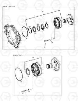 3240 PRESSURE OIL PUMP - TRANSMISSION DL200, Doosan