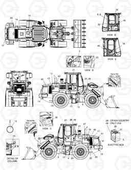 4130 NAME PLATE - EXPORT DL200, Doosan