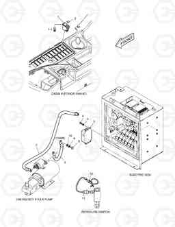 5110 EMERGENCY STEERING - ELECTRIC DL200, Doosan