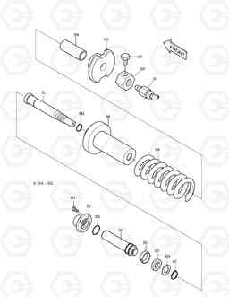 2130 TRACK SPRING SOLAR 225LC-V, Doosan