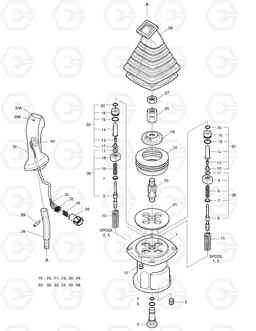 4210 REMOTE CONTROL VALVE-3 SWITCH SOLAR 225LC-V, Doosan