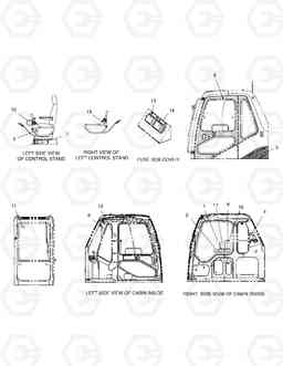 5120 CABIN NAME PLATE SOLAR 225LC-V, Doosan