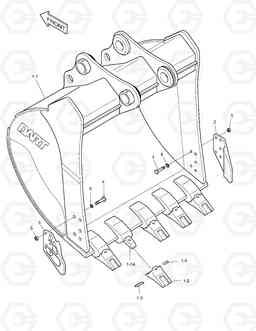 6560 BUCKET-1.1㎥(54