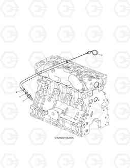 012 OIL LEVEL GAUGE 440PLUS, Doosan