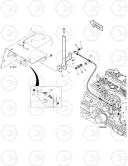 1310 ENGINE THROTTLE CONTROL 440PLUS, Doosan