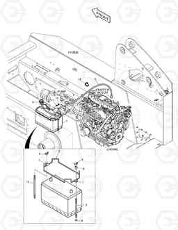 1360 ELECTRIC PARTS-BATTERY 440PLUS, Doosan