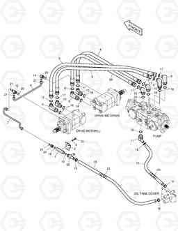 3120 DRIVING PIPING 440PLUS, Doosan