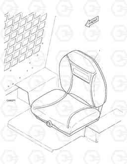 6100 SEAT-SUSPENSION 440PLUS, Doosan