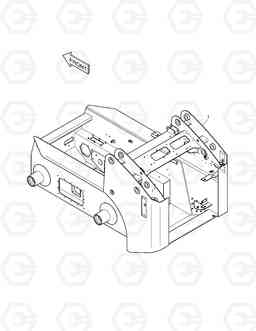 6530 MAIN FRAME-JOYSTICK 440PLUS, Doosan