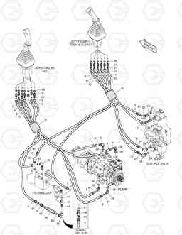 6560 PILOT PIPING(2)-JOYSTICK 440PLUS, Doosan