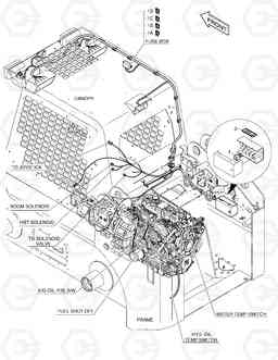 6580 ELECTRIC WIRING-JOYSTICK 440PLUS, Doosan