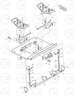 6660 PEDAL ASS'Y-FOR DECKER 440PLUS, Doosan