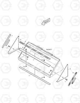 6780 BUCKET PROTECTOR-ITALY 440PLUS, Doosan