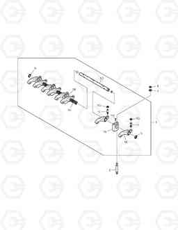 016 ROCKER ARM 430PLUS, Doosan