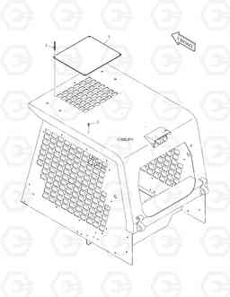 1180 ROOF COVER 430PLUS, Doosan