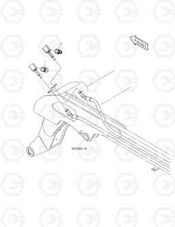 6230 FLAT FACE CONNECTOR 430PLUS, Doosan