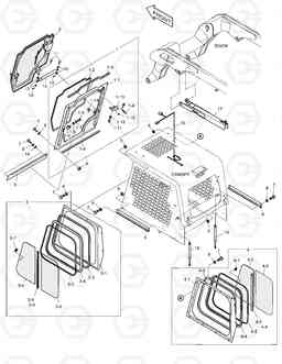 6270 DOOR MOUNTING 430PLUS, Doosan