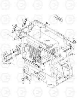 6660 HINGE GROUP - FOR VOLVO 430PLUS, Doosan