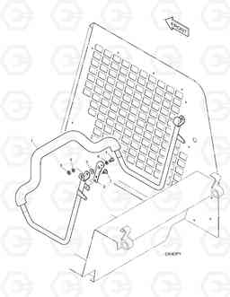 6670 SEAT BAR - ITALY 430PLUS, Doosan