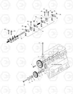 005 CAMSHAFT 450PLUS, Doosan