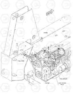 2180 FUEL PIPING 450PLUS, Doosan