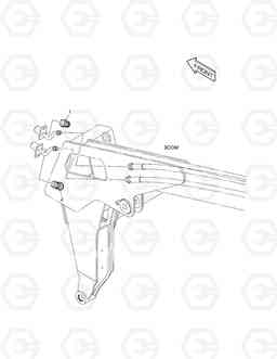 6220 FLAT FACE CONNECTOR 450PLUS, Doosan