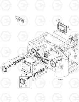 2191 DRIVE MOTOR 460PLUS, Doosan