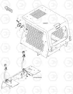 6230 HORN MOUNTING 460PLUS, Doosan