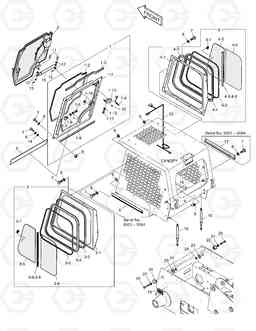 6260 DOOR MOUNTING 460PLUS, Doosan