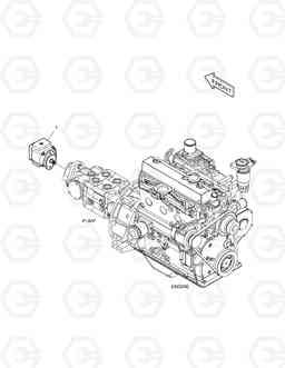 6470 GEAR PUMP-FOR CE 460PLUS, Doosan