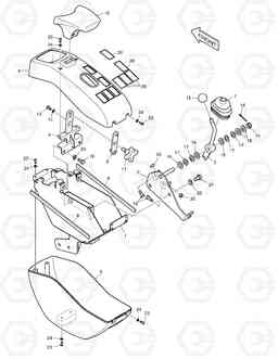 6500 CONTROL STAND-L.H 460PLUS, Doosan