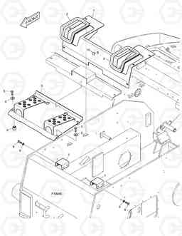 6520 FLOOR PLATE-JOYSTICK 460PLUS, Doosan