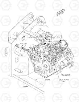 2180 FUEL PIPING 470PLUS, Doosan