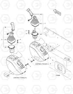 6390 JOYSTICK MOUNTING 470PLUS, Doosan