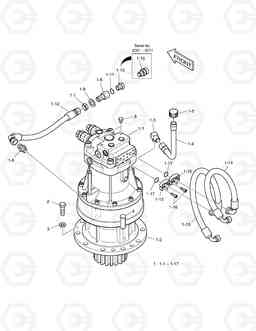 1200 SWING DEVICE DX140W, Doosan