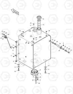 1210 FUEL TANK DX140W, Doosan