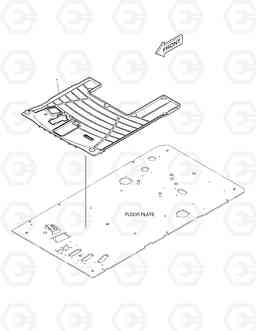 1630 FLOOR MAT DX140W, Doosan