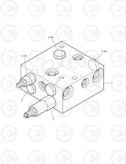 4260 BRAKE SUPPLY VALVE DX140W, Doosan