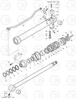 4540 ARM CYLINDER - ARM 2.1m (ARTI) L/V DX140W, Doosan